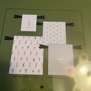 Getting dressed travel bag set by Kate Spade